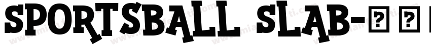 Sportsball Slab字体转换
